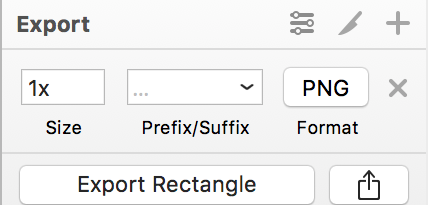 Sketch export section